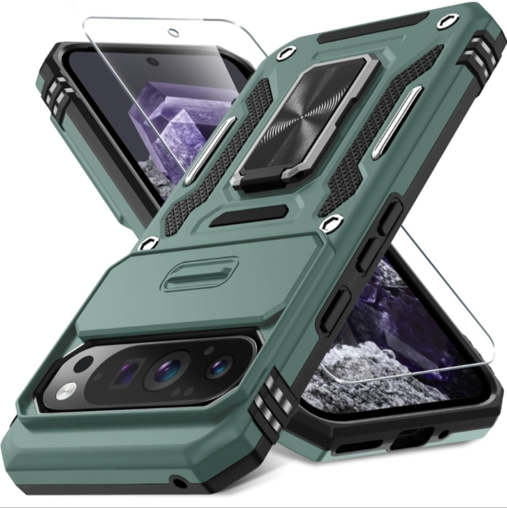 DEERLAMN Protective Cover Case for Google Pixel 9 Pro XL Apline Green (New)